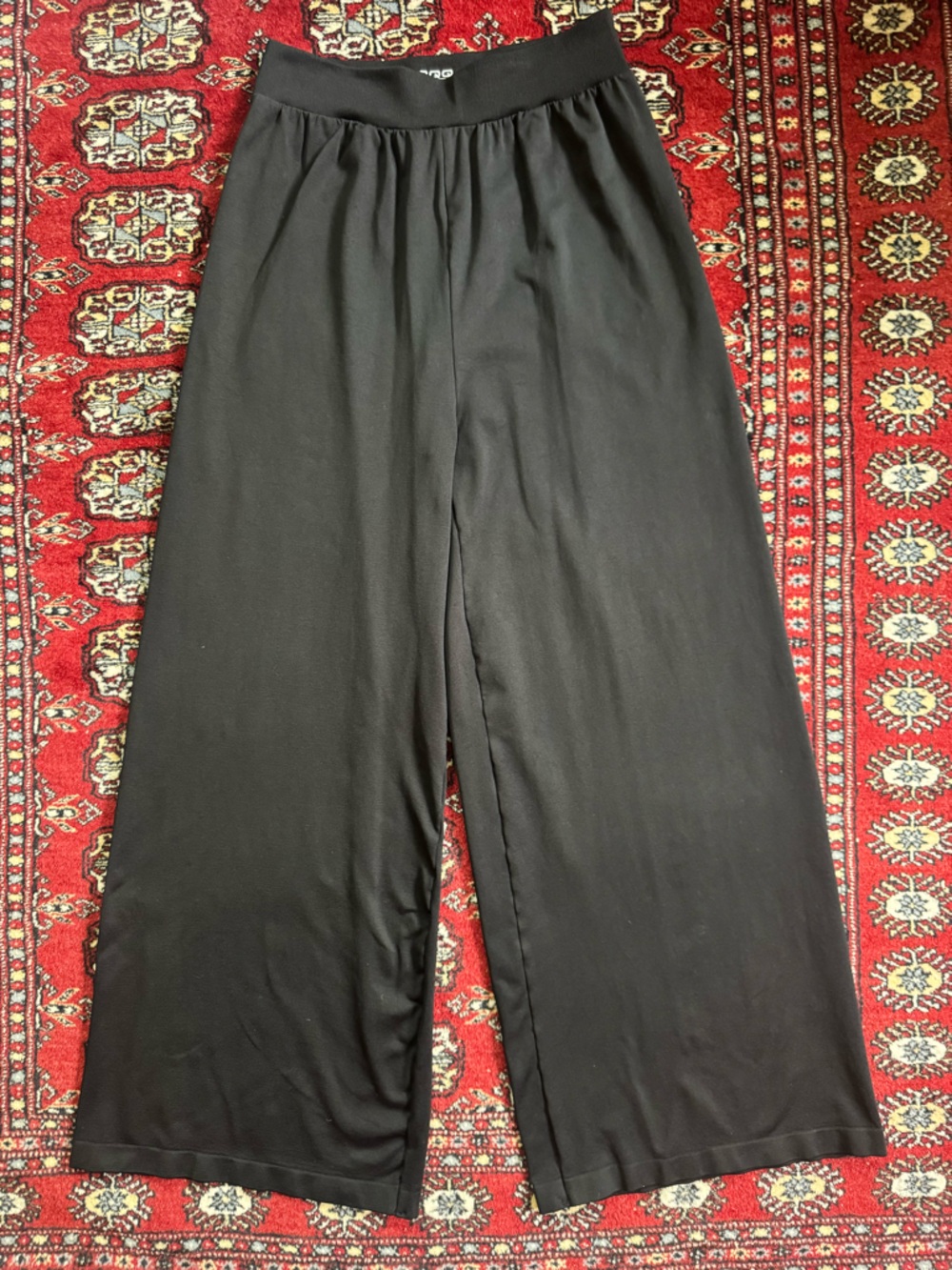 OQQ High-Rise Wide Leg Palazzo Pants Size M New - Picture 7 of 7